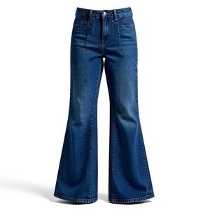 Free People Jayde High Rise Skinny Flare Jeans